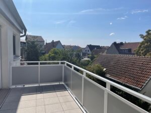 bereits vermietet: DG-Wohnung mit großem Balkon in Haltern´s Innenstadt (G3)